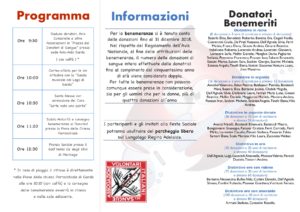 FESTA DEL DONATORE - INVITO AVIS MAR 2019